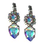 Mariana Earrings Glitzy Aurora Boreale Austrian Crystals My Treasures Coll.