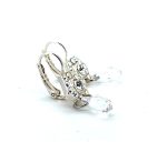 Mariana Earrings Glitzy Hexagon Clear & AB Austrian Crystals On A Clear Day Sweet Summer Coll. - Image 3