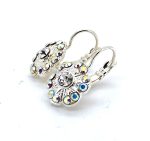 Mariana Earrings Adorable Floral AB & Clear Austrian Crystals On A Clear Day Sweet Summer Coll. - Image 2