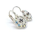 Mariana Earrings Adorable Floral AB & Clear Austrian Crystals On A Clear Day Sweet Summer Coll. - Image 3