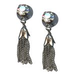 Mariana Earrings Shimmering Moonlight Austrian Crystals My Treasures Coll. - Image 2