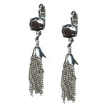 Mariana Earrings Fashionable Tassel Metallic Austrian Crystals Rhapsode Odyssey Coll. - Image 2