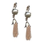 Mariana Earrings Elegant Cream Pearl Austrian Crystals My Treasures Coll.