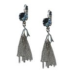 Mariana Earrings Precious Montana Blue Austrian Crystals My Treasures Coll. - Image 2