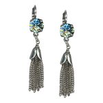 Mariana Earrings Preppy Indian Sapphire Austrian Crystals My Treasures Coll. - Image 3