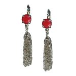 Mariana Earrings Stunning Royal Red Austrian Crystals My Treasures Coll. - Image 3