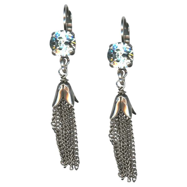 Mariana Earrings Shimmering Light Azore Austrian Crystals My Treasures Coll.