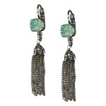 Mariana Earrings Adorable Pacific Opal Austrian Crystals My Treasures Coll. - Image 2