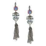 Mariana Earrings Glitzy Clear & AB Austrian Crystals On A Clear Day Sweet Summer Coll. - Image 2