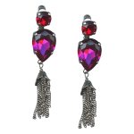 Mariana Earrings Exude Elegance Ruby Austrian Crystals My Treasures Coll. - Image 3