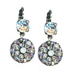 Mariana Earrings Timeless Clear, White Opal, & AB Austrian Crystals On A Clear Day Sweet Summer Coll.