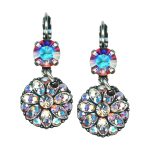 Mariana Earrings Shimmering Floral AB Austrian Crystals My Treasures Coll. - Image 3