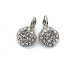 Mariana Earrings Fab Octagon Shaped AB & Clear Austrian Crystals On A Clear Day Sweet Summer Coll. - Image 2