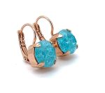 Earrings By Mariana Woman Beautiful Aqua Ice Swarovski Crystals-RG - Image 3