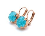 Earrings By Mariana Woman Beautiful Aqua Ice Swarovski Crystals-RG - Image 2