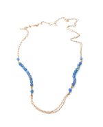 Mariana Necklace Simply Elegant Opalite Mineral Austrian Crystals My Treasures Coll.