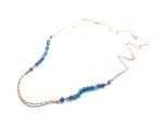 Mariana Necklace Simply Elegant Opalite Mineral Austrian Crystals My Treasures Coll. - Image 3