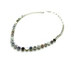 Necklace By Mariana Woman White Shell Mineral and Mix Swarovski Crystals - Image 2