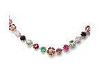 Necklace By Mariana Woman Sassy Siam, Chrysotile and Amethyst Swarovski Crystals - Image 2
