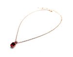 Necklace Pendant By Mariana Woman Sassy Fuchsia and Rose Swarovski Crystals - Image 2