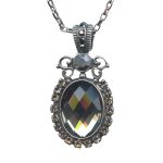 Mariana Necklace Pendant Exquisite Black Diamond & Jet Hematite Austrian Crystals Inspiration Coll. - Image 3