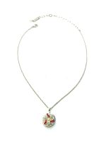 Necklace Pendant By Mariana Take My Breath Away Coll. Finely Detailed Multi-Color Swarovski Crystals - Image 2