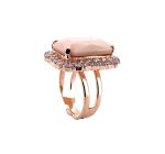 Ring By Mariana My Treasures Coll. Lovely Alabaster and Opal Swarovski Crystals - Image 3