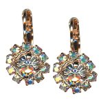Mariana Earrings Shimmering Clear & AB Austrian Crystals On A Clear Day Sweet Summer Coll.