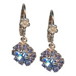 Mariana Earrings Charming Lt Sapphire & Tanzanite Austrian Crystals Songbook Coll.