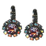Mariana Earrings Lovely Lt Rose & AB Austrian Crystals My Treasures Coll. - Image 3