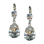 Mariana Earrings Simply Elegant Clear Austrian Crystals My Treasures Coll. - Image 2