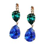 Earrings By Mariana Woman Gorgeous Capri and Zircon Swarovski Crystals
