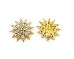 Earrings By Mariana My Treasures Coll. Luxurious Star Clear Swarovski Crystals - Image 2