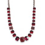 Mariana Necklace Precious Ruby Austrian Crystals Lady In Red Songbook Coll. - Image 2