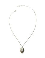 Mariana Necklace Pendant Heart in Clear Austrian Crystals On A Clear Day Sweet Summer Coll. - Image 2