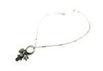 Mariana Necklace Pendant Hamsa & Charms Clear & Jonquil Austrian Crystals My Treasures Coll. - Image 3