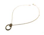 Mariana Necklace Pendant Elegant Jet, Lt Smoked Topaz, & Silver Night Austrian Crystals My Treasures Coll. - Image 3