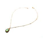 Mariana Necklace Pendant Fab Pacific Opal, Smoked Topaz, & Aurum Austrian Crystals  Serai Cocktail Hour Coll. - Image 3