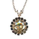 Necklace Pendant By Mariana Woman Perfect Jet and Moonlight Swarovski Crystals - Image 3