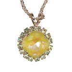 Mariana Necklace Pendant Alluring Sun-Kissed Sunshine & Jonquil Austrian Crystals My Treasures Coll. - Image 2