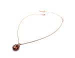Necklace Pendant By Mariana Woman Charming Fuchsia Swarovski Crystals - Image 3
