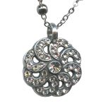 Mariana Necklace Pendant Exquisite Clear Austrian Crystals My Treasures Coll. - Image 2