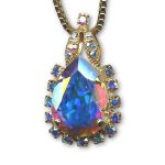 Mariana Necklace Pendant Glitzy Aurora Boreale Austrian Crystals My Treasures Coll. - Image 2