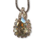 Mariana Necklace Pendant Beautiful Golden Shadow Austrian Crystals My Treasures Coll. - Image 2