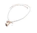 Necklace Pendant By Mariana Woman Stunning Shell Mineral and Swarovski Crystals - Image 3