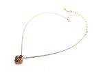 Necklace Pendant By Mariana Woman Charming Golden and Topaz Swarovski Crystals - Image 3