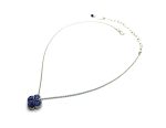 Necklace Pendant By Mariana Woman Glamorous Sapphire Swarovski Crystals - Image 3