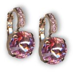 Earrings By Mariana My Treasures Coll. Simply Elegant Rose Swarovski Crystals - Image 3