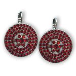 Mariana Earrings Beautiful Siam Austrian Crystals Primrose Cocktail Hour Coll. - Image 2
