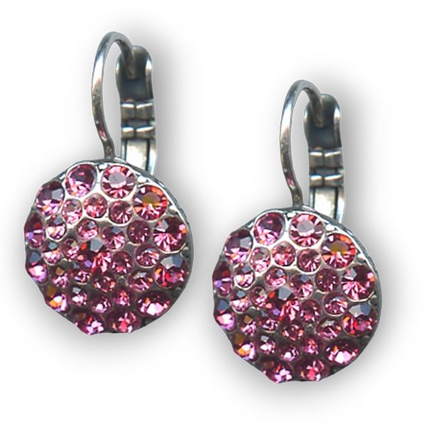 Mariana Earrings Charming Rose Austrian Crystals My Treasures Coll.